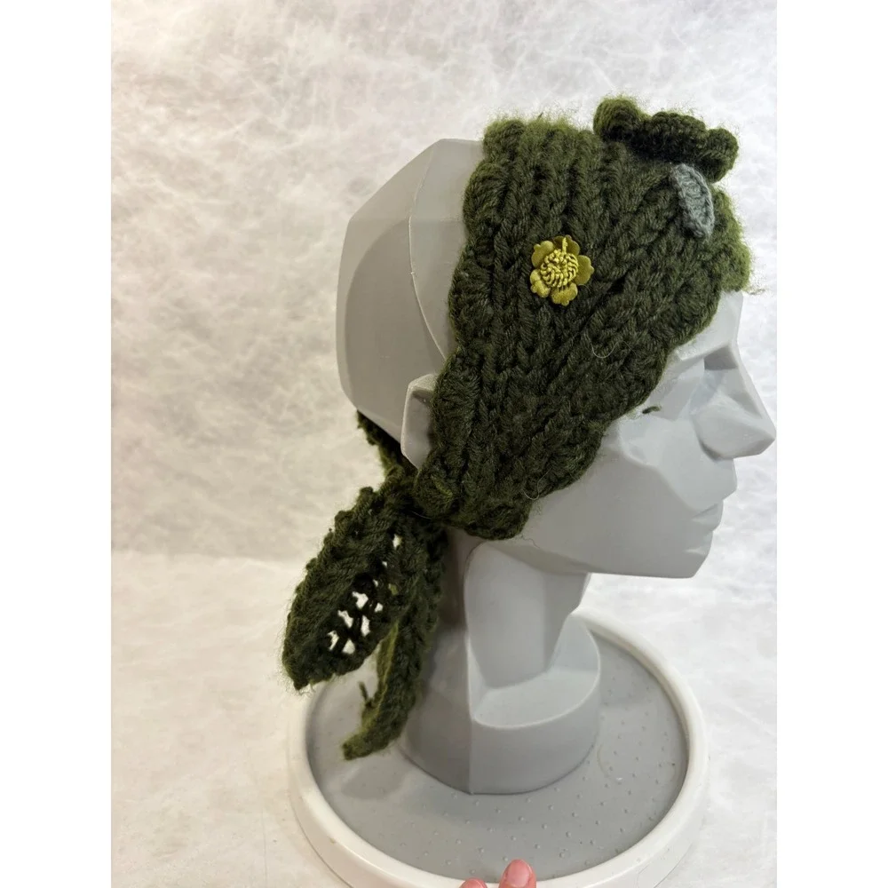 Handmade olive green